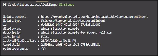 New instance of bitlocker template New instance of bitlocker template